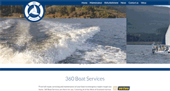 Desktop Screenshot of 360boatservices.com